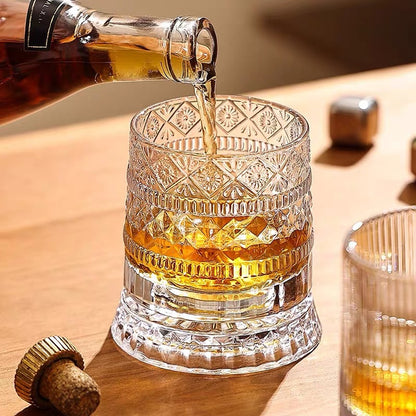 The Eluné Kinetic Crystal Whiskey Set